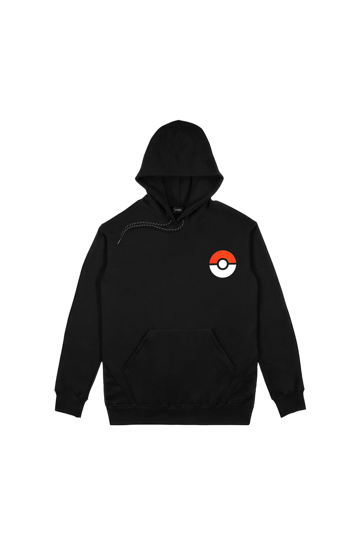 Pokemon Naruto Pikachu Bulbasaur Ön Arka Baskılı Kapşonlu Sweatshirt