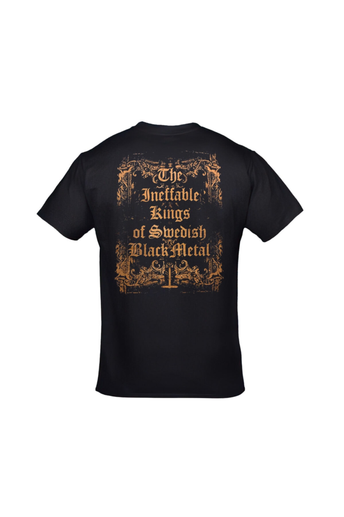 Dark Funeral Black Metal Ön Arka Baskılı Siyah Tshirt