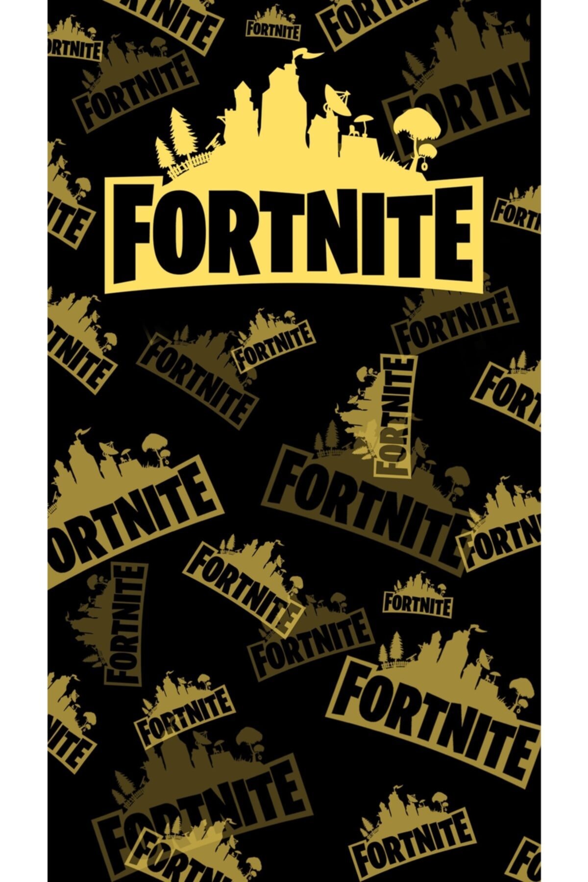Fortnite Logo Temalı Çok Fonksiyonlu Boyunluk Maske Bandana