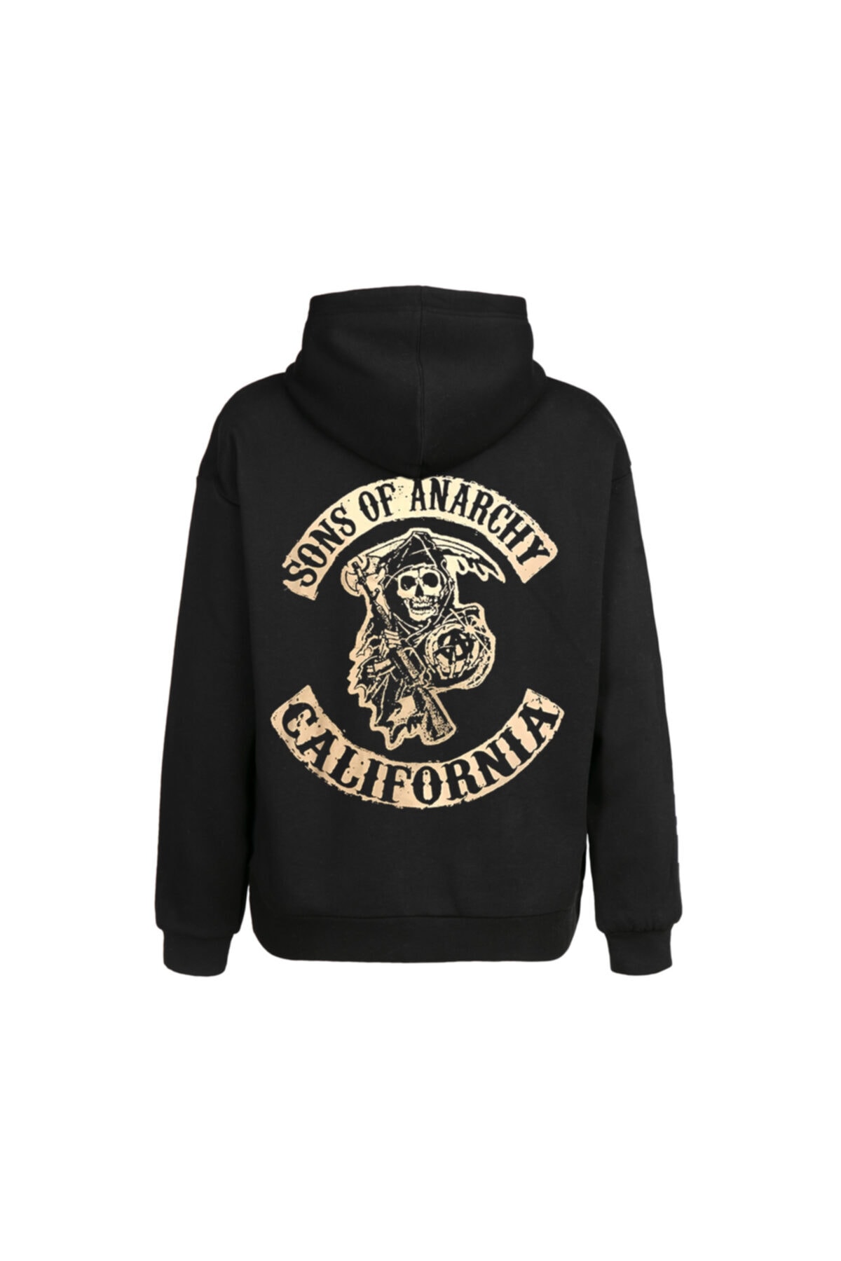 Sons Of Anarchy Unisex Ön Arka Baskılı Kapşonlu Sweatshirt