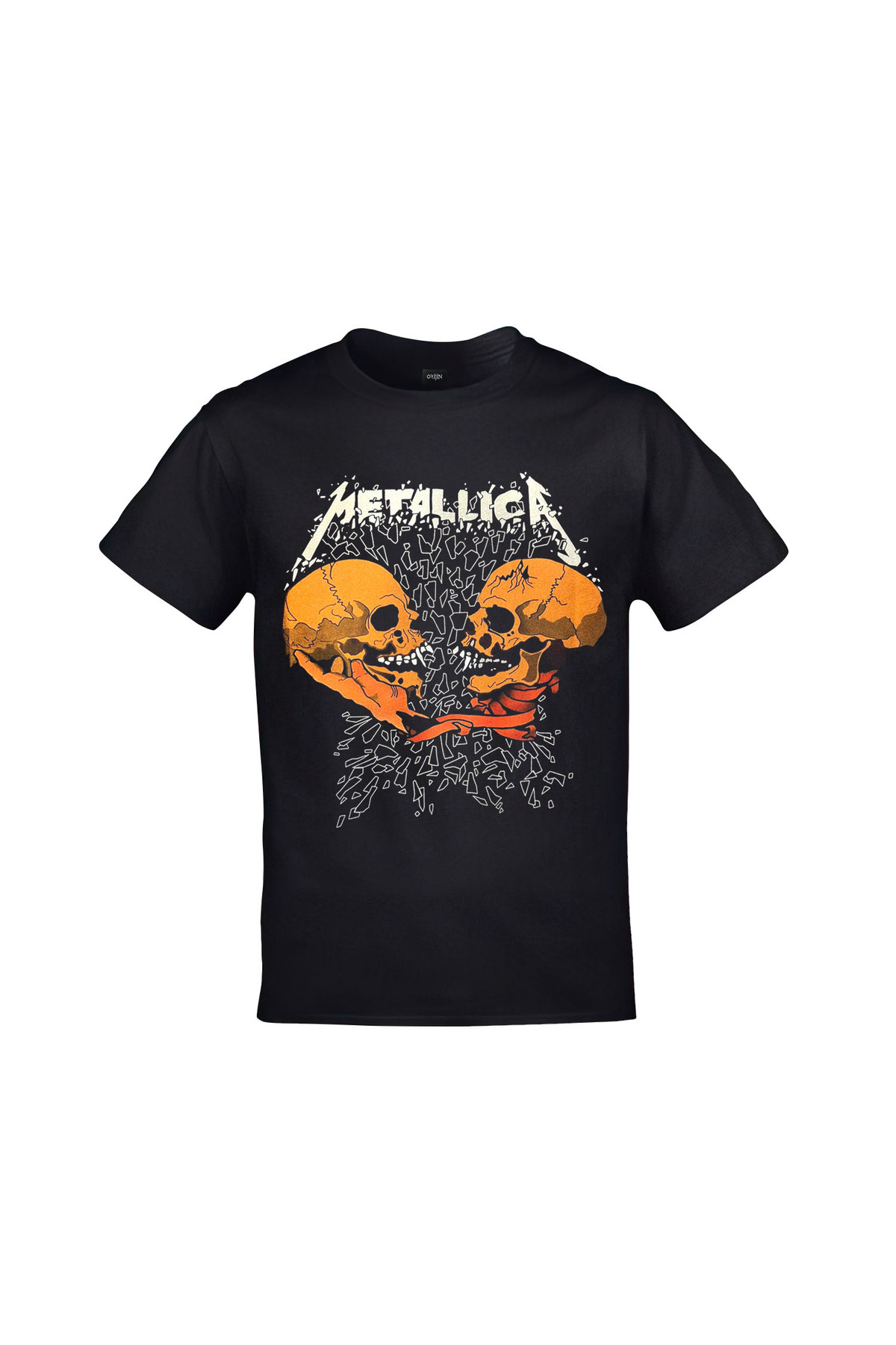 Metallica Sad But True Unisex Ön Arka Baskılı Siyah Tshirt