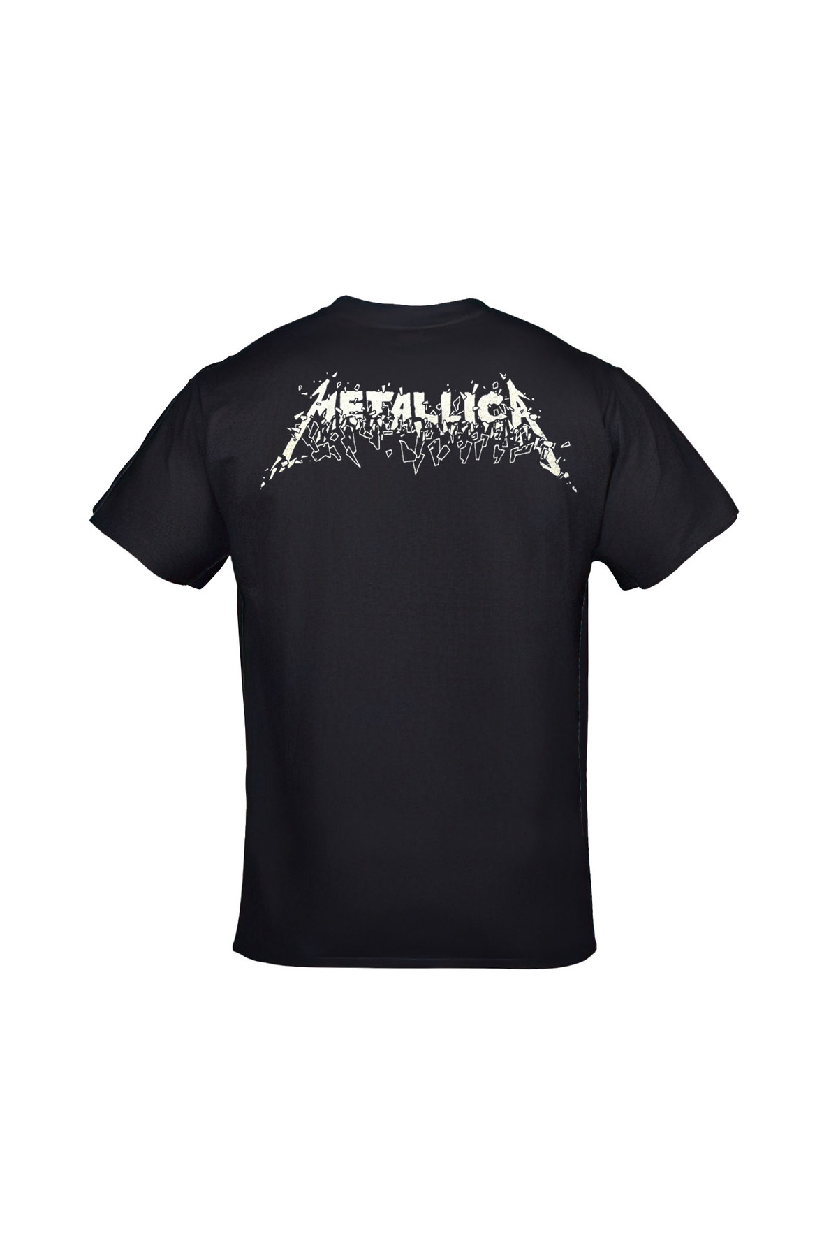 Metallica Sad But True Unisex Ön Arka Baskılı Siyah Tshirt