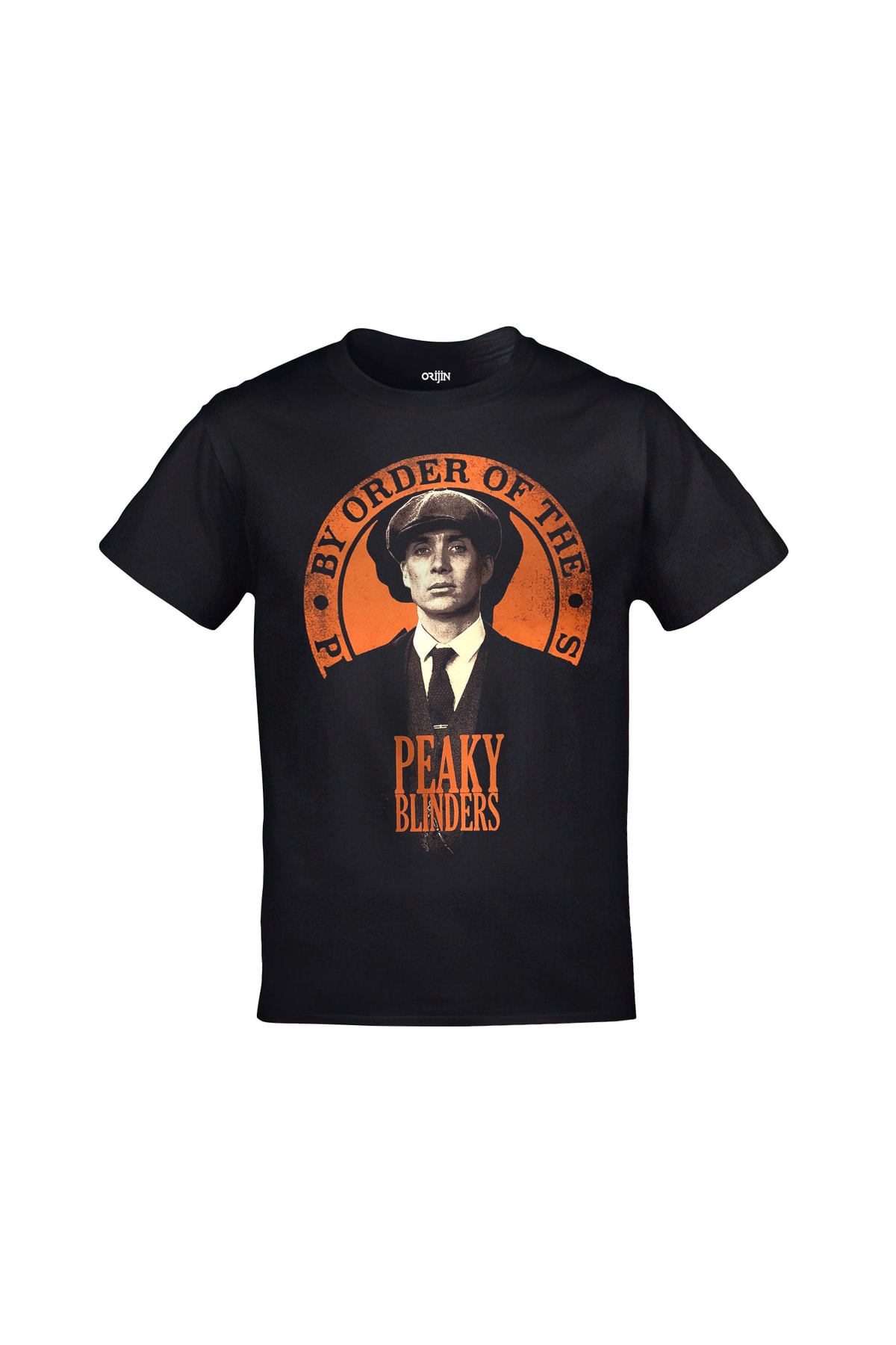 By Order Of The Peaky Blinders Tommy Shelby Baskılı Unisex Siyah Tshirt