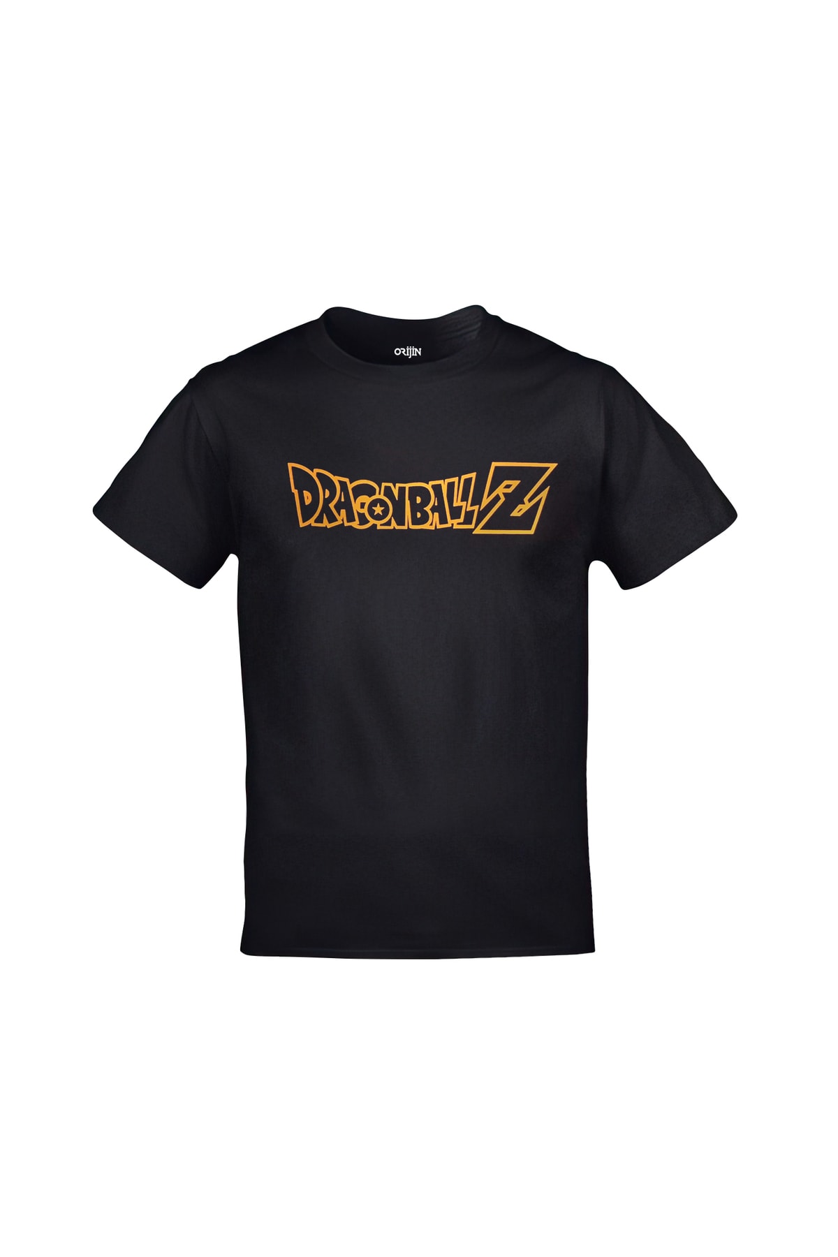Dragon Ball Z Goku Super Saiyan Ön Arka Baskılı Unisex Siyah Tshirt