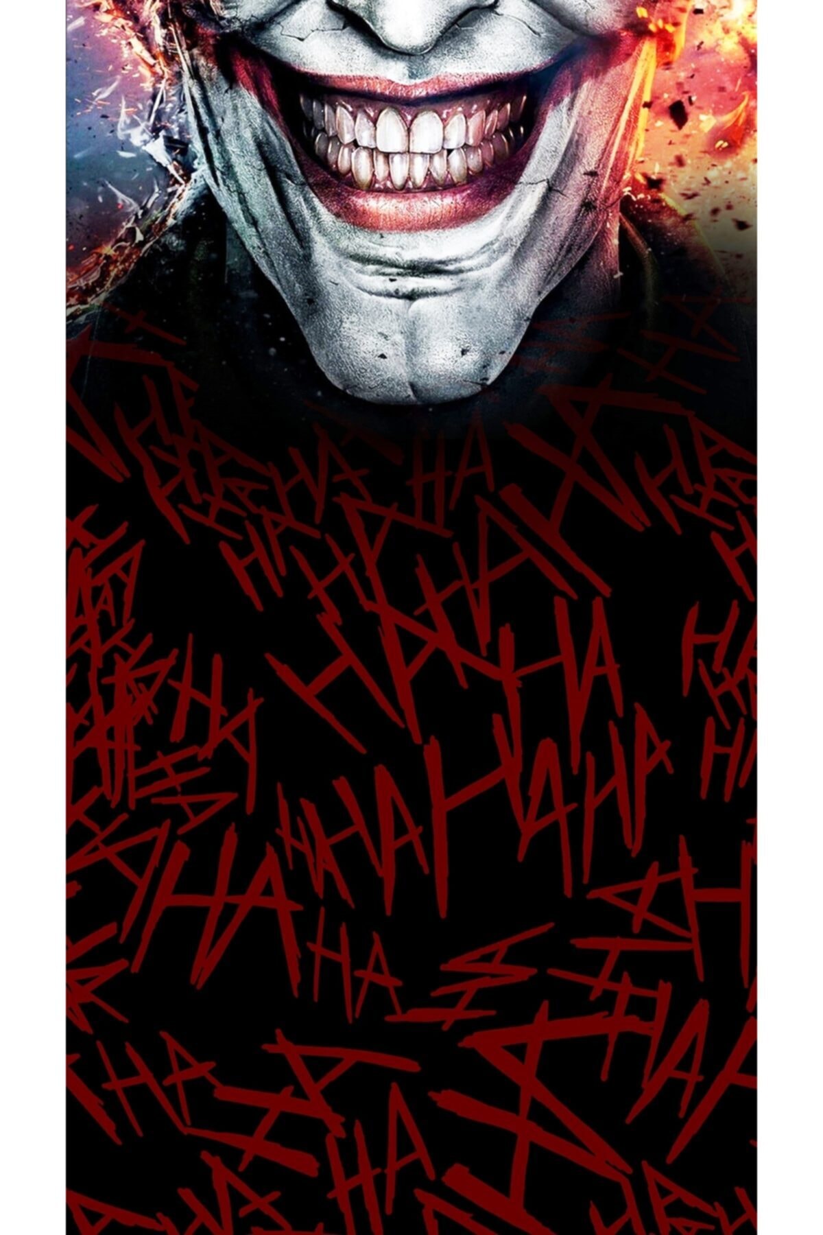 Joker Temalı Çok Fonksiyonlu Boyunluk Maske Bandana