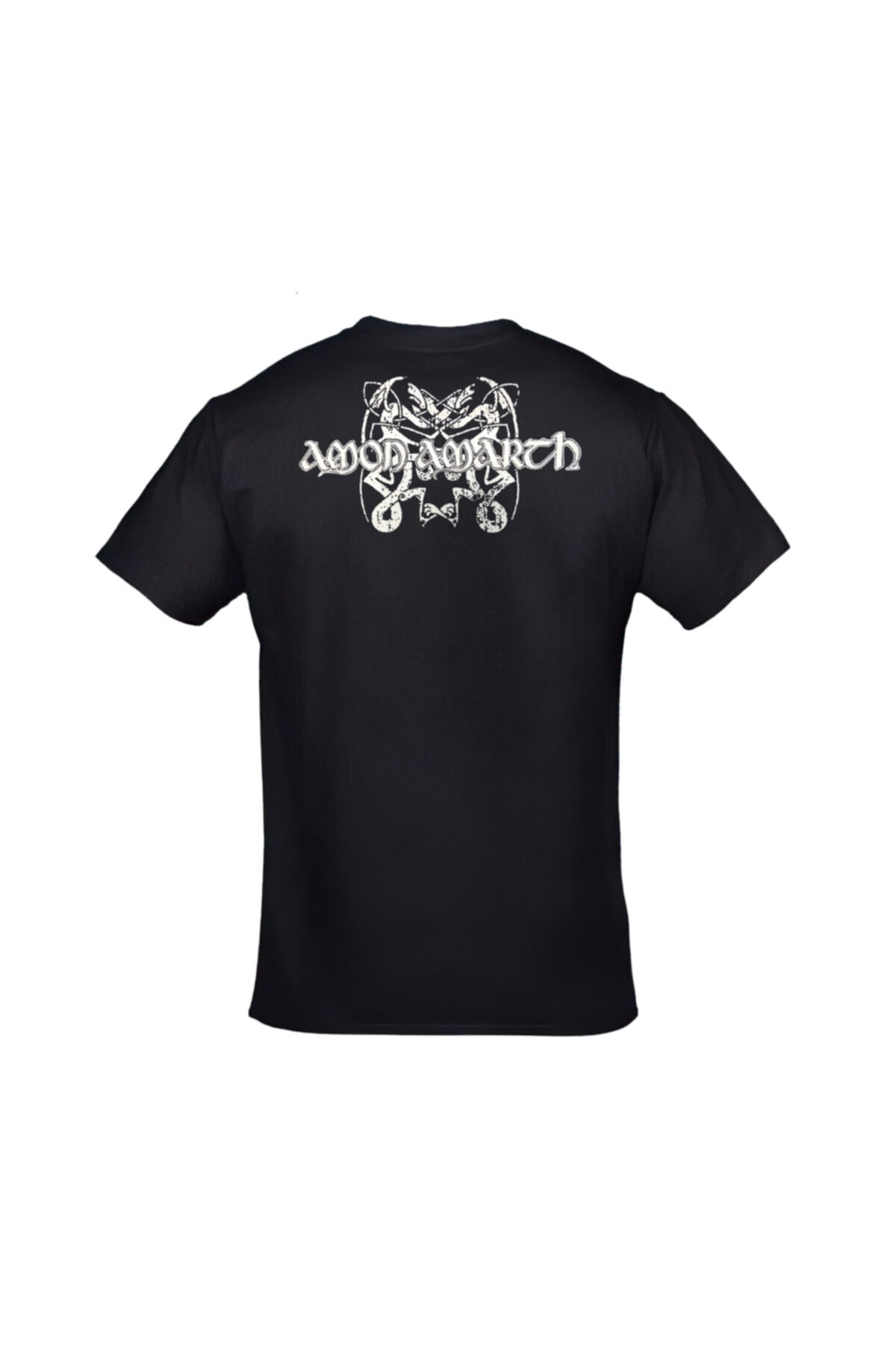Amon Amorth Jomsviking Unisex Ön Arka Baskılı Siyah Tshirt