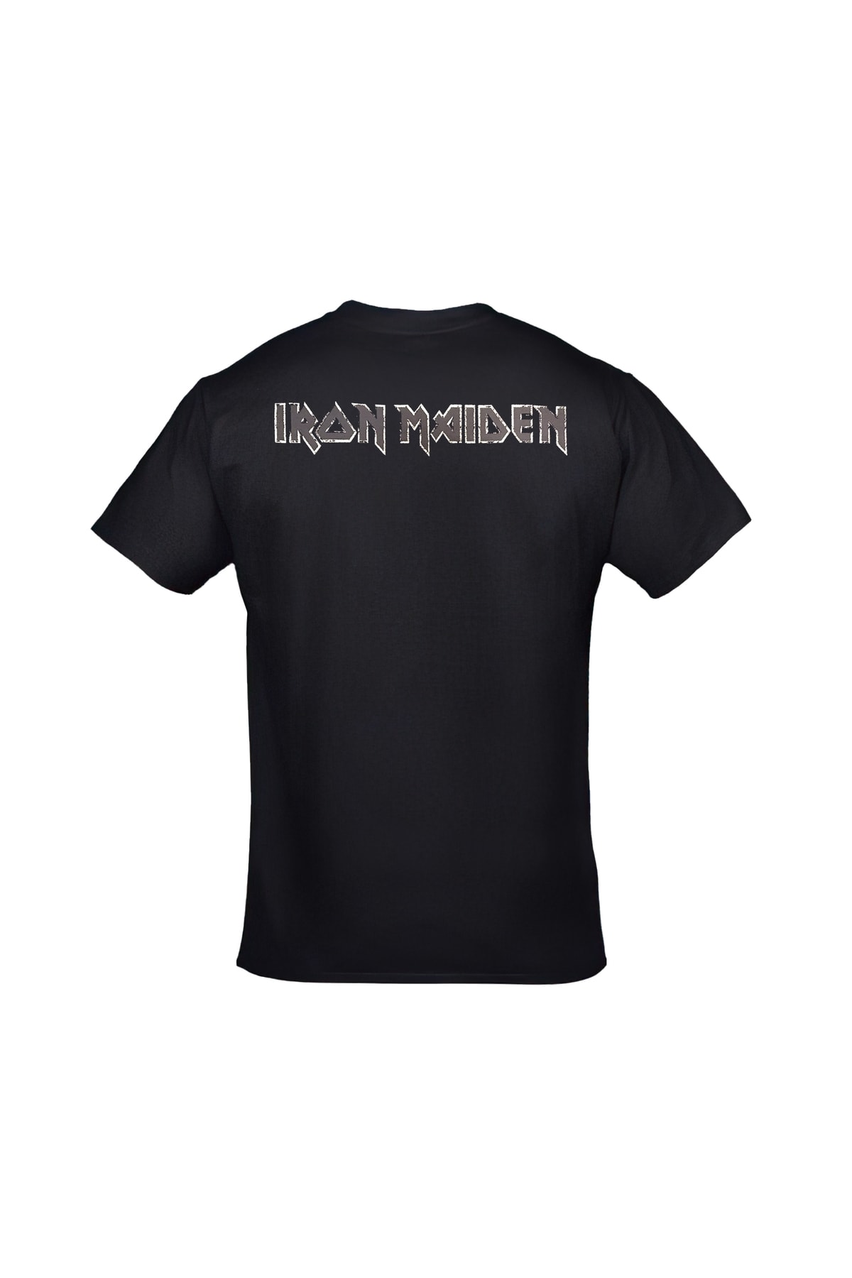 Iron Maiden Number Of The Beast Unisex Ön Arka Baskılı Siyah Tshirt