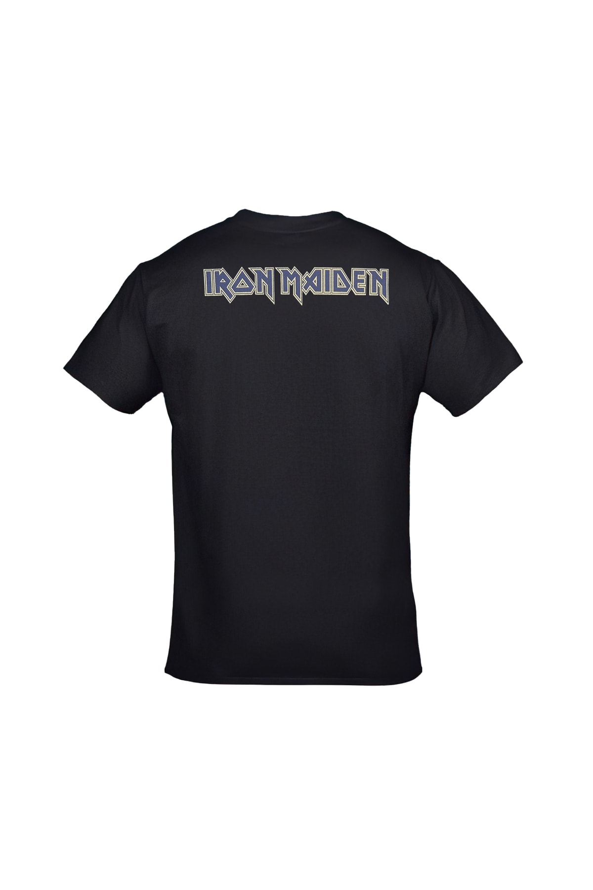 Iron Maiden Seventh Son of a Seventh Son Album Ön Arka Baskılı Unisex Siyah Tshirt
