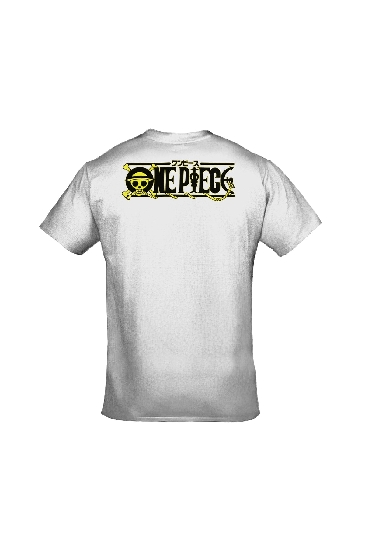 One Piece Pirate Alliance Heart Pirates Strawhat Pirates Ön Arka Baskılı Unisex Beyaz Tshirt