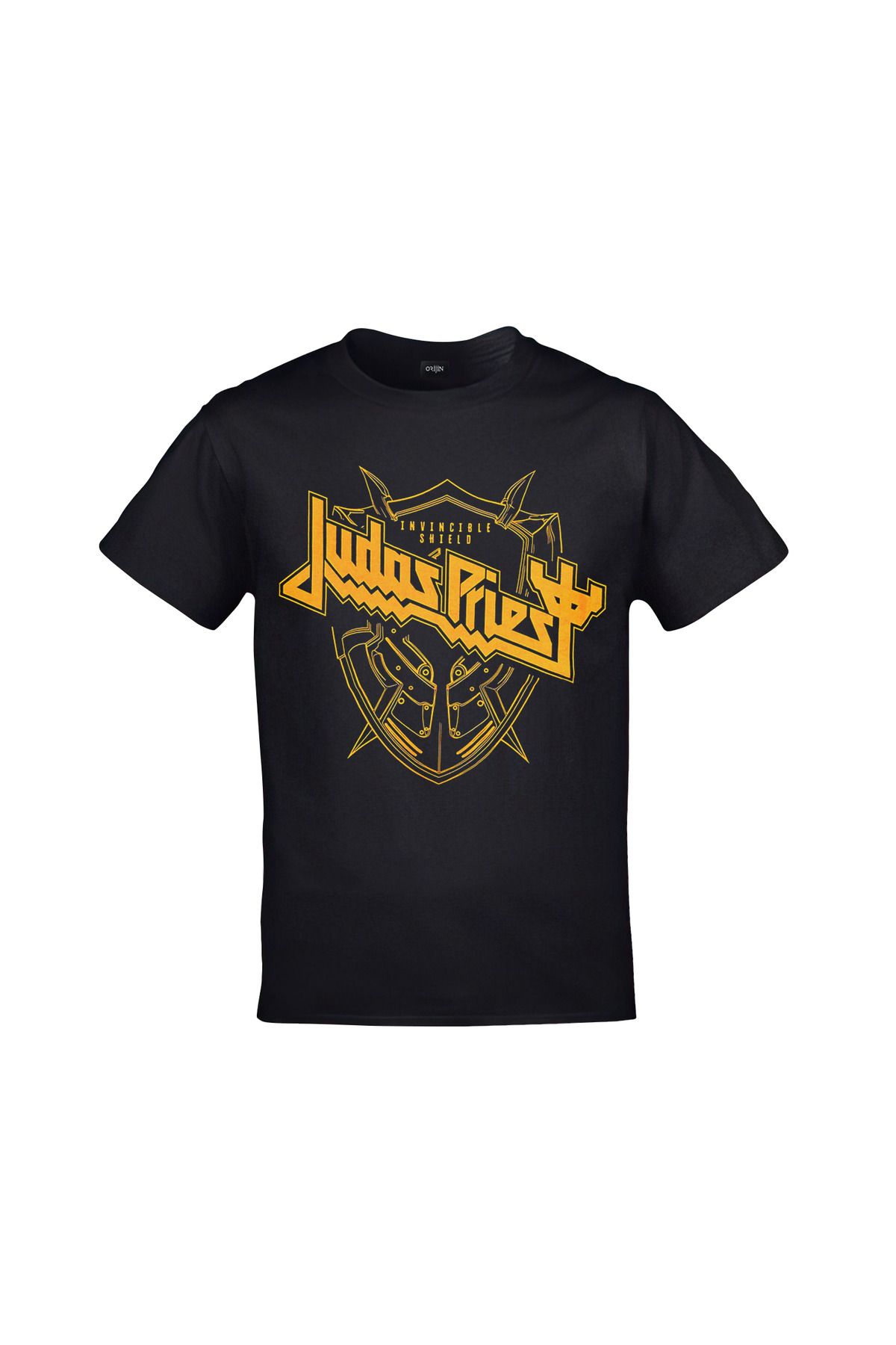 Judas Priest Invincible Shield Ön Arka Baskılı Unisex Siyah Tshirt