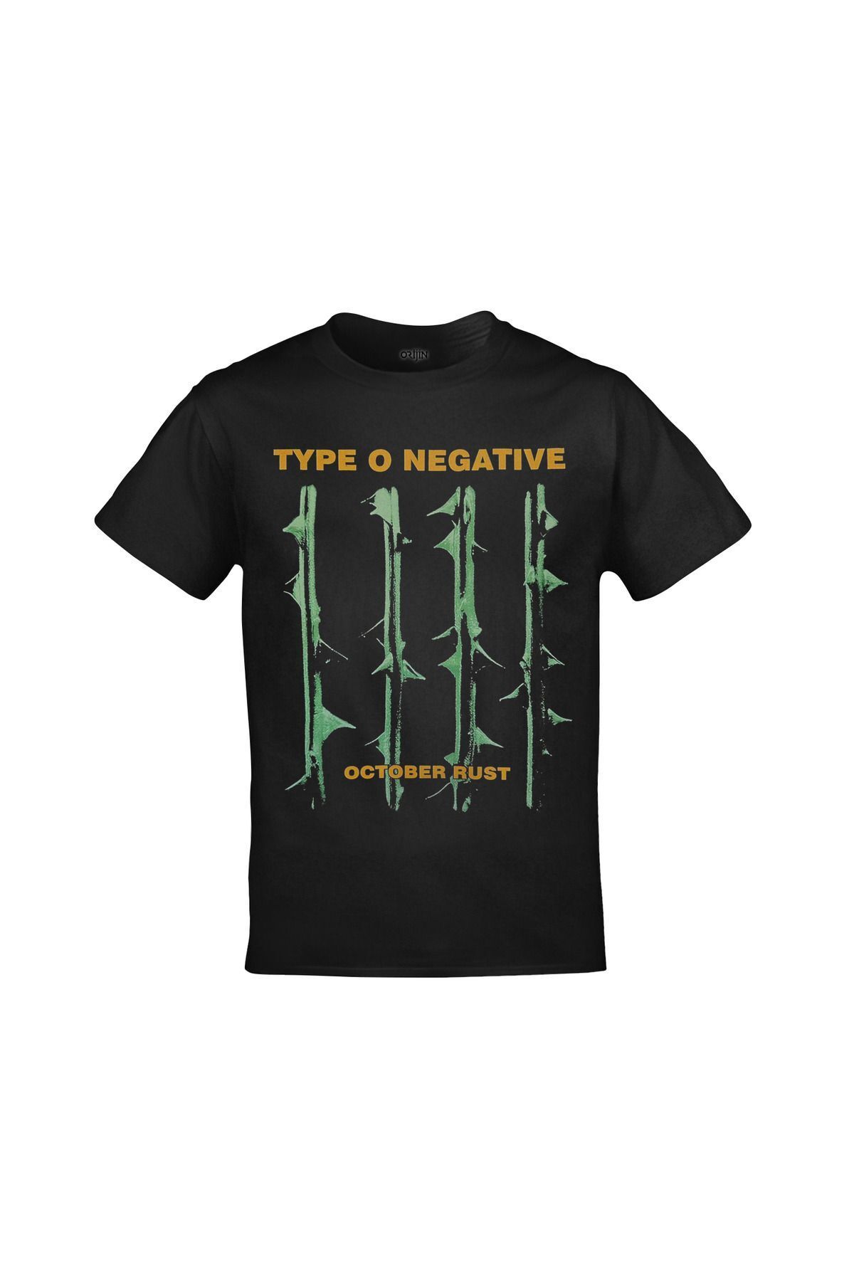 Type O Negative October Rust Ön Arka Baskılı Unisex Siyah Tshirt