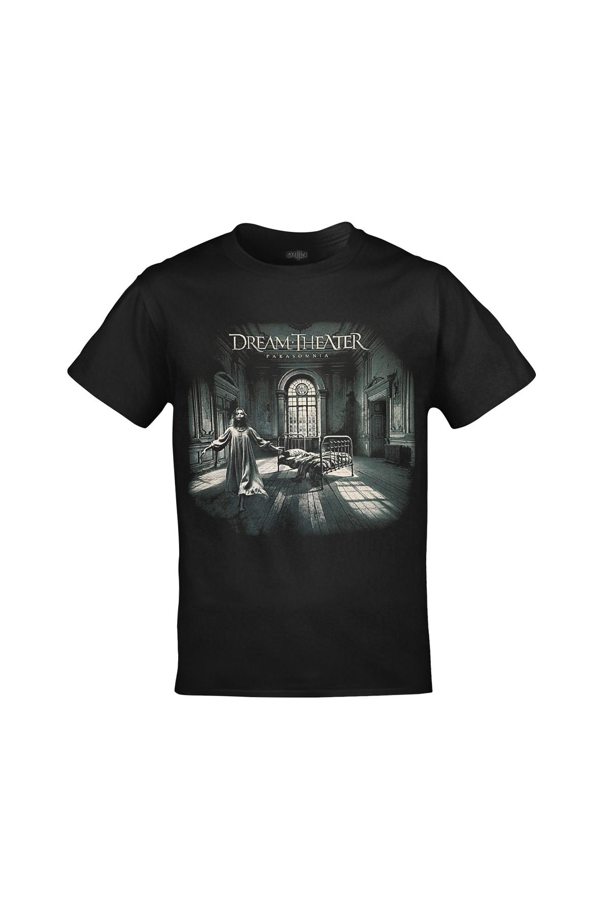 Dream Theater Parasomnia Ön Arka Baskılı Unisex Siyah Tshirt