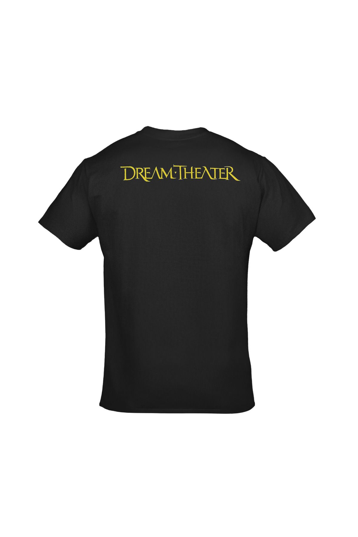 Dream Theater Metropolis Ön Arka Baskılı Unisex Siyah Tshirt