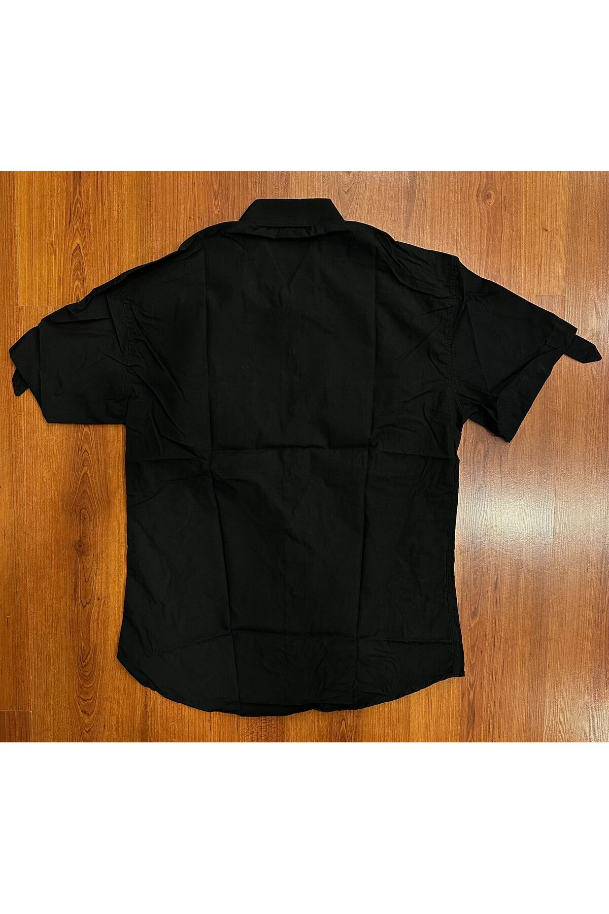 Iron Maiden Yazı Nakışlı Siyah Gömlek