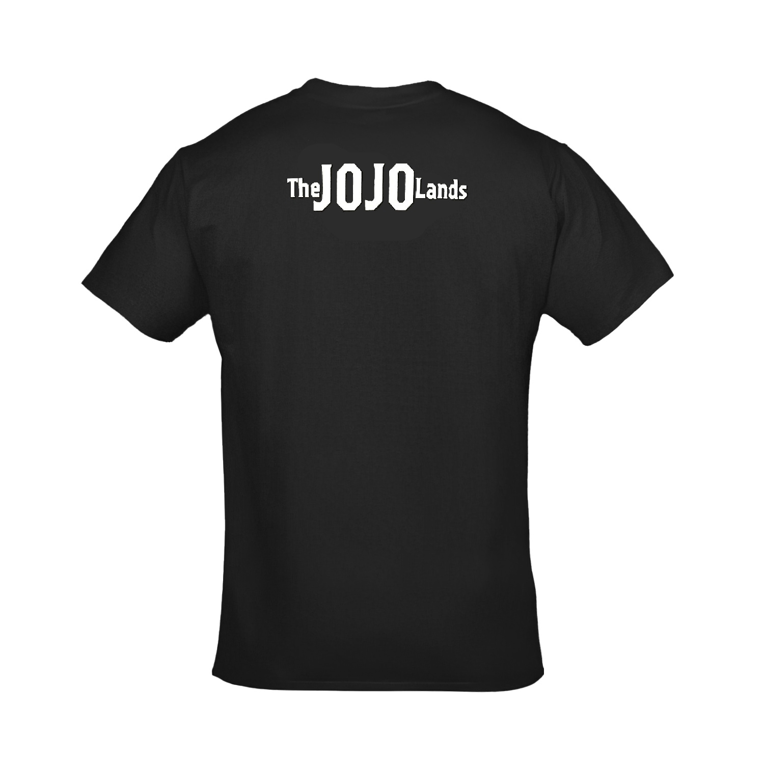 Jojo's Bizarre Adventures Part 9 Jodio Joestar Ön Arka Baskılı Unisex Siyah Tshirt