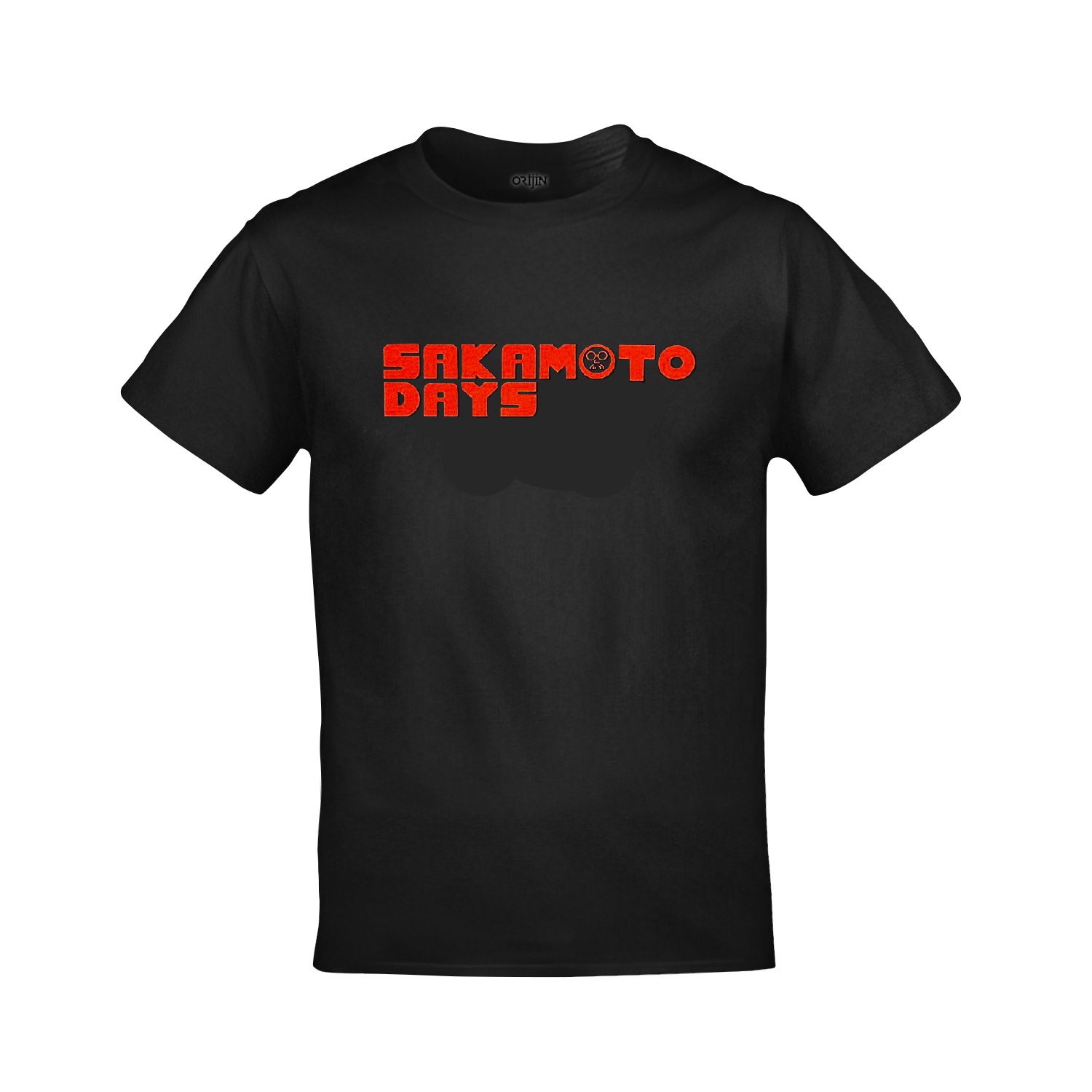 Sakamoto Days Taro Sakamoto Ön Arka Baskılı Unisex Siyah Tshirt