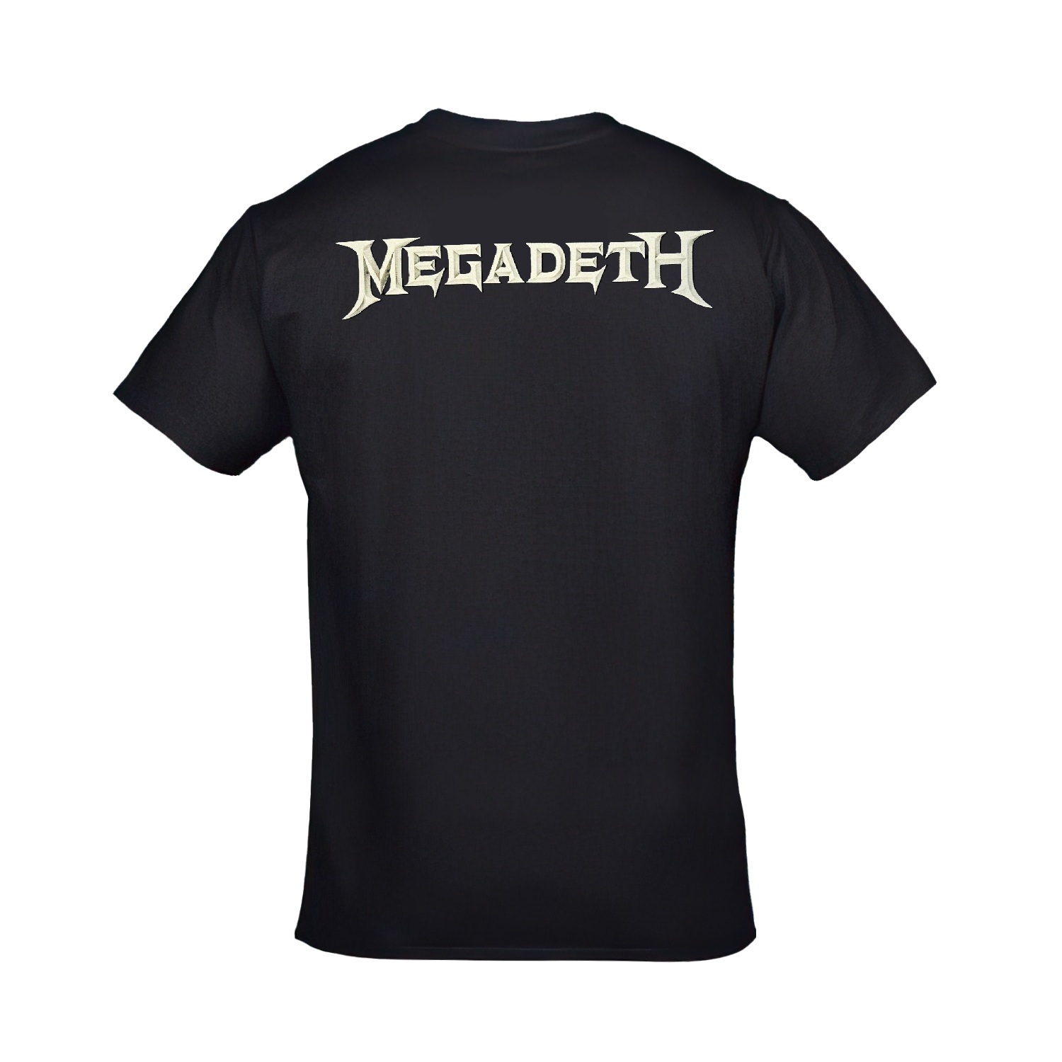 Megadeth Final Album Ön Arka Baskılı Unisex Siyah Tshirt