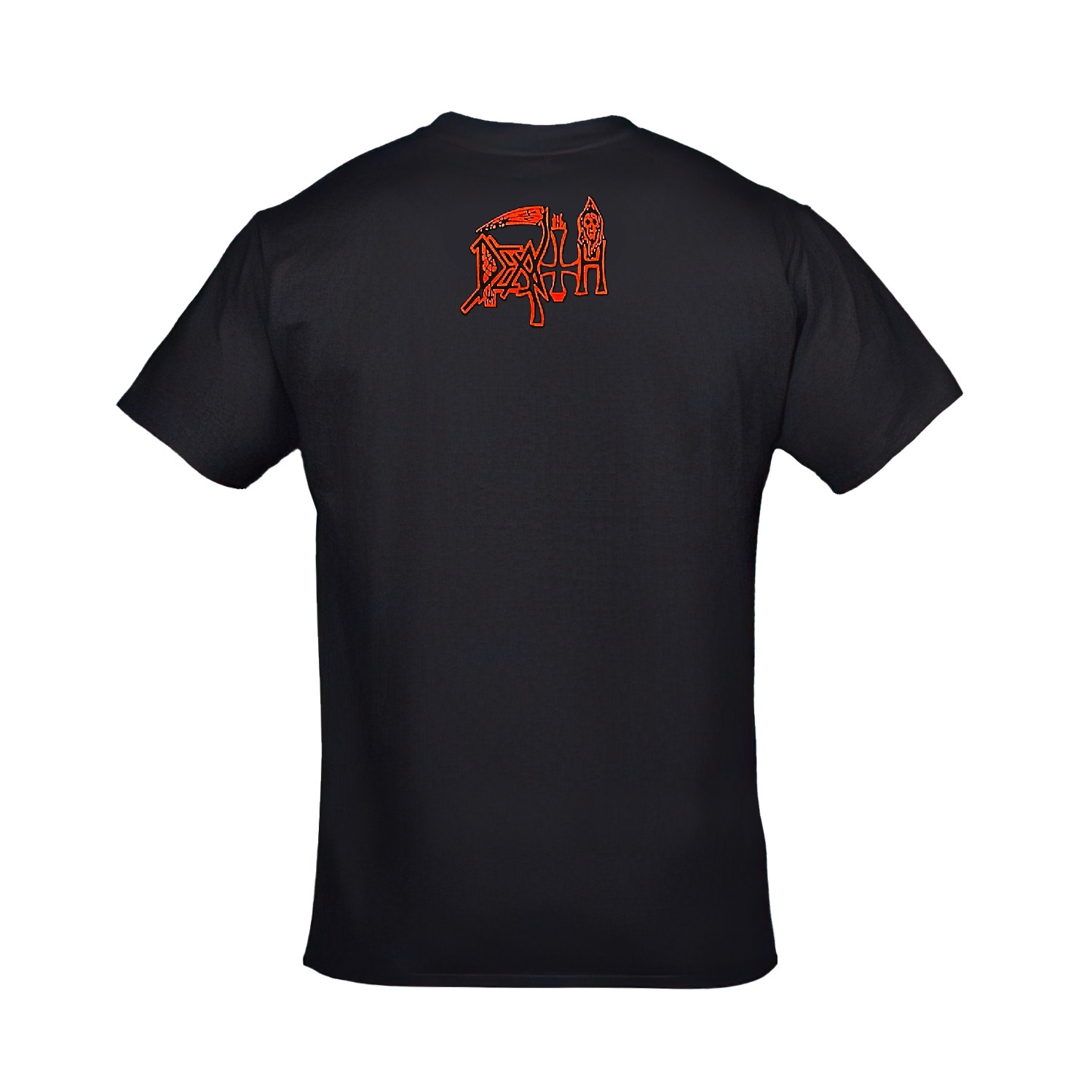 Death Scream Bloody Gore Ön Arka Baskılı Unisex Siyah Tshirt