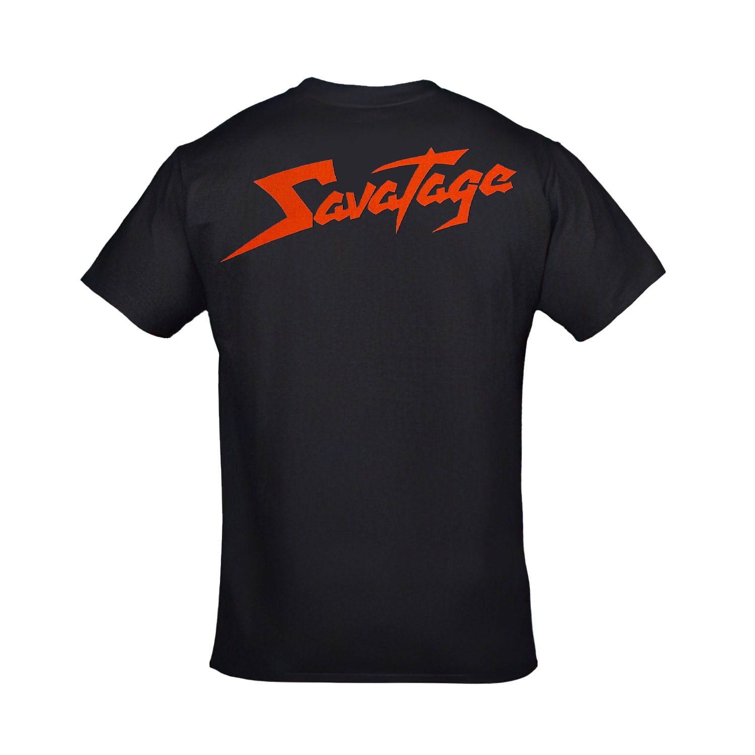 Savatage Hourglass Ön Arka Baskılı Unisex Siyah Tshirt
